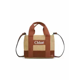 Chloe: Бежевая сумка 