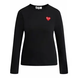 Comme des Garcons PLAY: Чёрный свитшот 