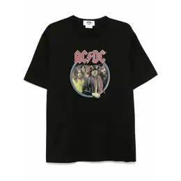 Junya Watanabe: Чёрная футболка  AC/DC