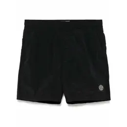Stone Island: Чёрные шорты 