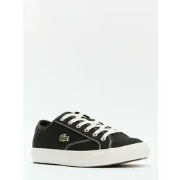 LACOSTE: Чёрные кеды 