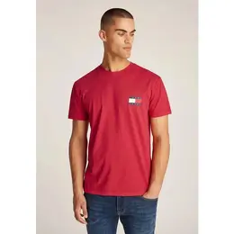 Tommy Jeans: Красная футболка 