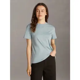 CALVIN KLEIN: Голубая футболка 