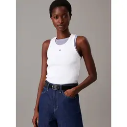 CALVIN KLEIN: Белая майка 