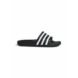 adidas: Чёрные шлёпанцы  Adilette