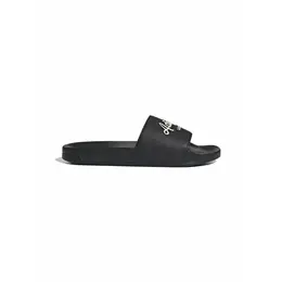 adidas: Чёрные шлёпанцы  Adilette