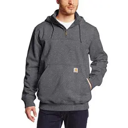 carhartt: Чёрная толстовка 