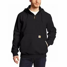 carhartt: Чёрная толстовка 