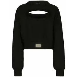 DOLCE & GABBANA: Чёрный свитер 
