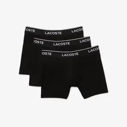 LACOSTE: Чёрные трусы 
