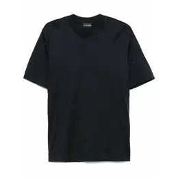 EMPORIO ARMANI: Тёмная футболка 