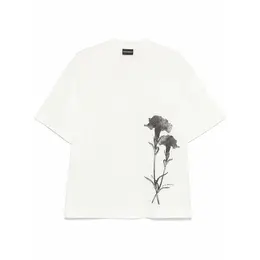 EMPORIO ARMANI: Белая футболка 