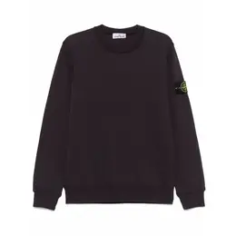 Stone Island: Фиолетовая толстовка  Compass