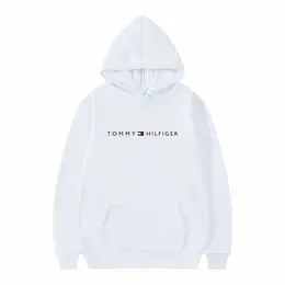 Tommy Jeans: Белая толстовка 