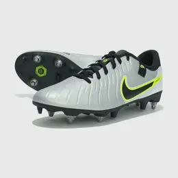 NIKE: Серебристые кеды 