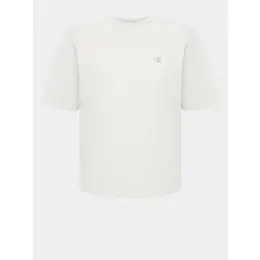 Calvin Klein Jeans: Бежевая футболка 