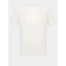 Calvin Klein Jeans: Бежевая футболка 