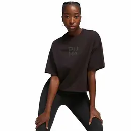 PUMA: Чёрная футболка 