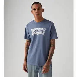 Levi's: Синяя футболка 