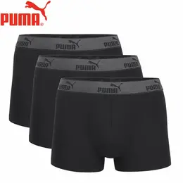 PUMA: Чёрные трусы 