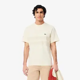 LACOSTE: Белая футболка 