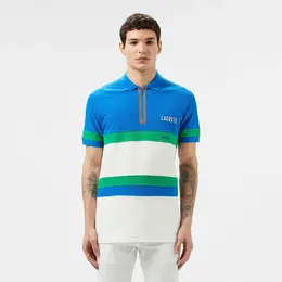 LACOSTE: Белое поло 