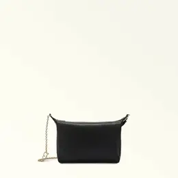 FURLA: Чёрная сумка 