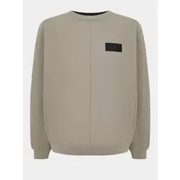 EA7 EMPORIO ARMANI: Бежевая толстовка 