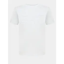 EA7 EMPORIO ARMANI: Белая футболка 