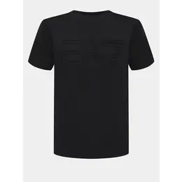 EA7 EMPORIO ARMANI: Чёрная футболка 