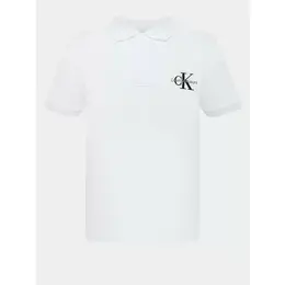 Calvin Klein Jeans: Белая футболка 