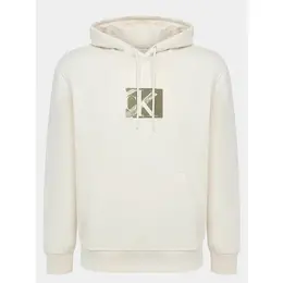 Calvin Klein Jeans: Белая толстовка 