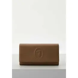 Trussardi: Коричневая сумка 