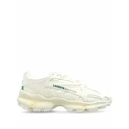 LACOSTE: Белые кроссовки 