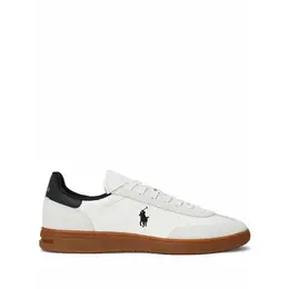 Polo Ralph Lauren: Белые кроссовки 