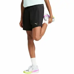 PUMA: Чёрные шорты  Running