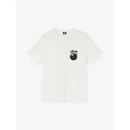 Stussy: Бежевая футболка 