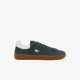 LACOSTE: Тёмные кеды 