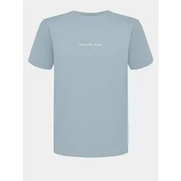 Calvin Klein Jeans: Голубая футболка 