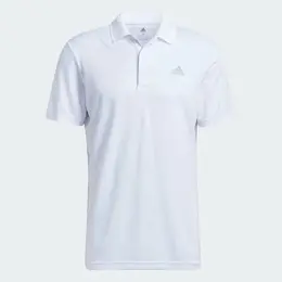 adidas: Белое поло 