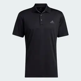adidas: Чёрное поло 