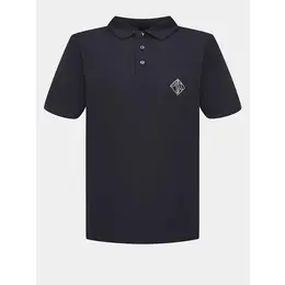 Armani Exchange: Тёмная рубашка 