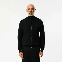 LACOSTE: Чёрный свитер 