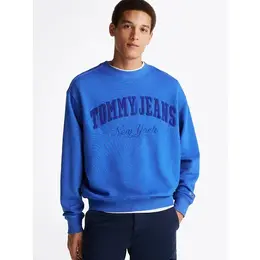Tommy Jeans: Синий свитшот 
