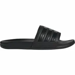 adidas: Чёрные шлёпанцы  Adilette