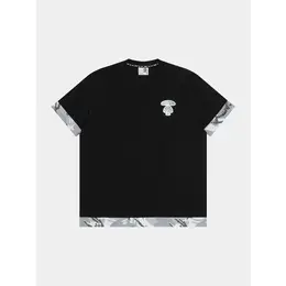 AAPE BY A BATHING APE: Чёрная футболка 