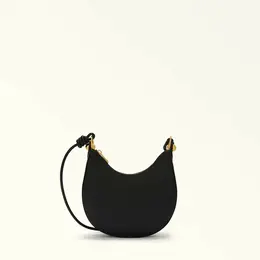 FURLA: Чёрная сумка 