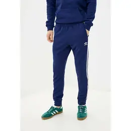 adidas Originals: Голубые брюки 
