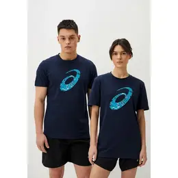 ASICS: Синяя футболка 