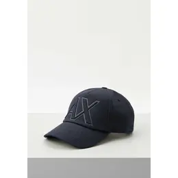Armani Exchange: Синяя кепка 